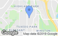 Map of Banff Trail, AB