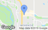 Map of Banff Trail, AB