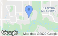 Map of Banff Trail, AB