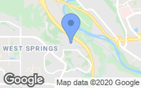 Map of Banff Trail, AB