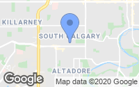 Map of Banff Trail, AB
