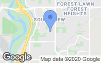 Map of Banff Trail, AB