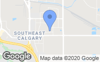 Map of Banff Trail, AB