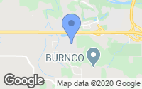 Map of Banff Trail, AB