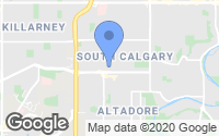 Map of Banff Trail, AB