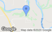 Map of Cochrane, AB